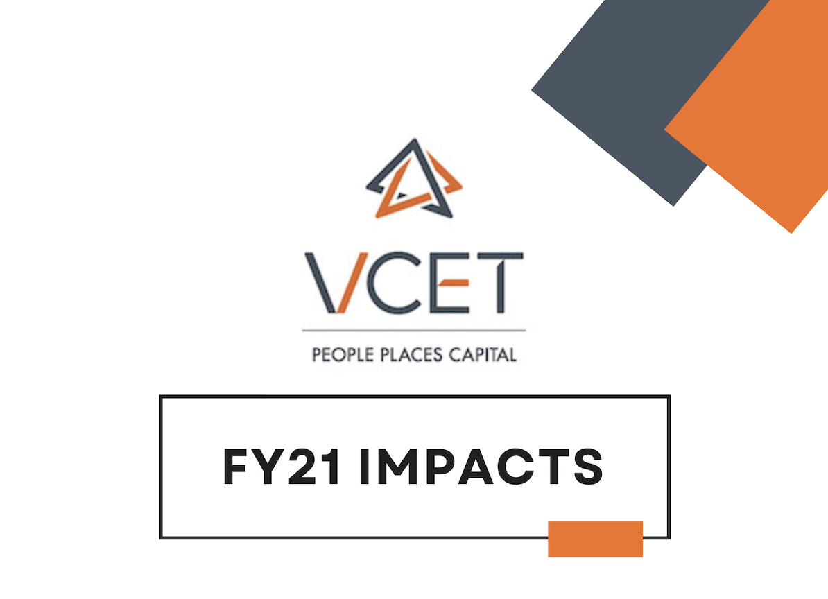 VCET FY21 Impacts